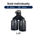 Left inlet 63mm