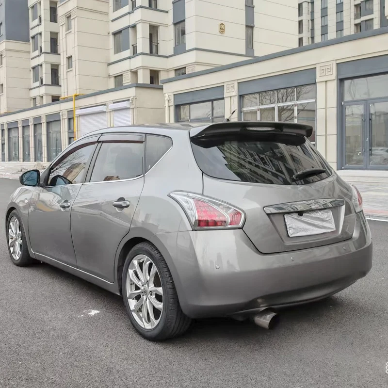 Spoiler trasero y alerón techo ABS para Nissan Tiida Versa 2011-2017 - imagen 2