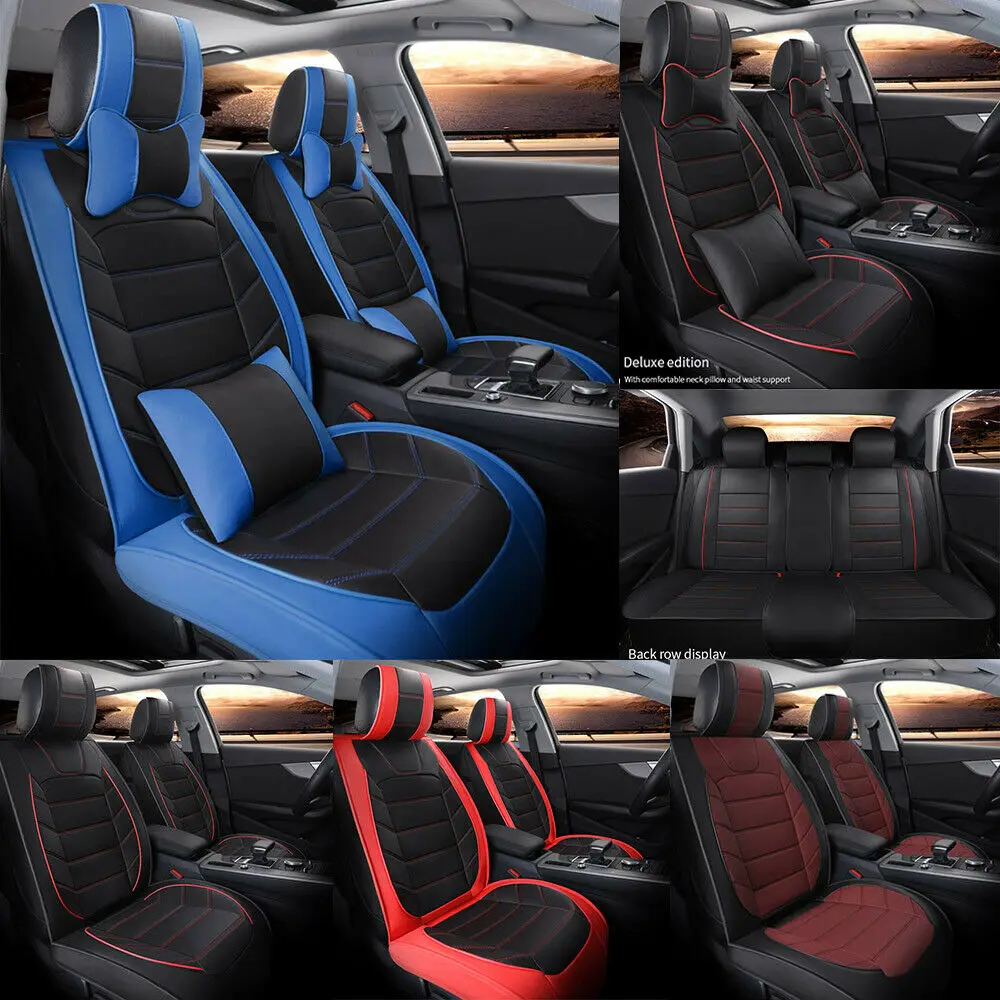 Fundas de cuero para asientos Honda Pilot 2007-2021, 5 plazas - imagen 2