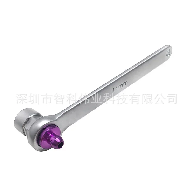 Herramienta purga frenos acero con llave – coche, camión y moto - imagen 5