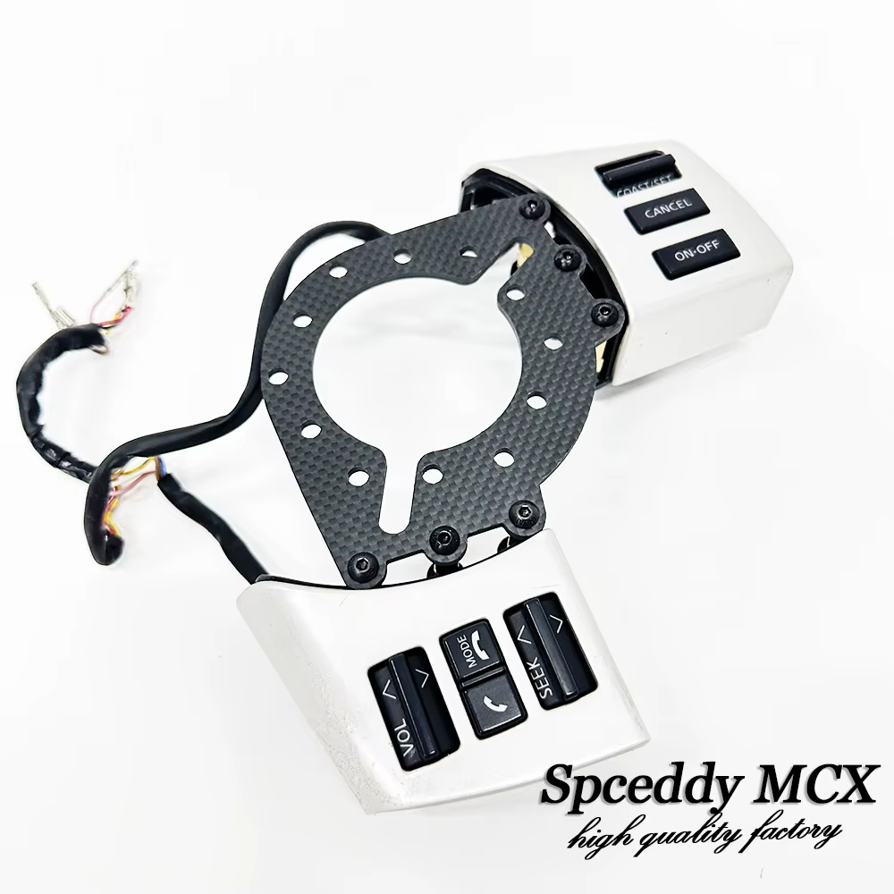 Soporte de botón multifunción de fibra de carbono para Nissan 350Z - imagen 2