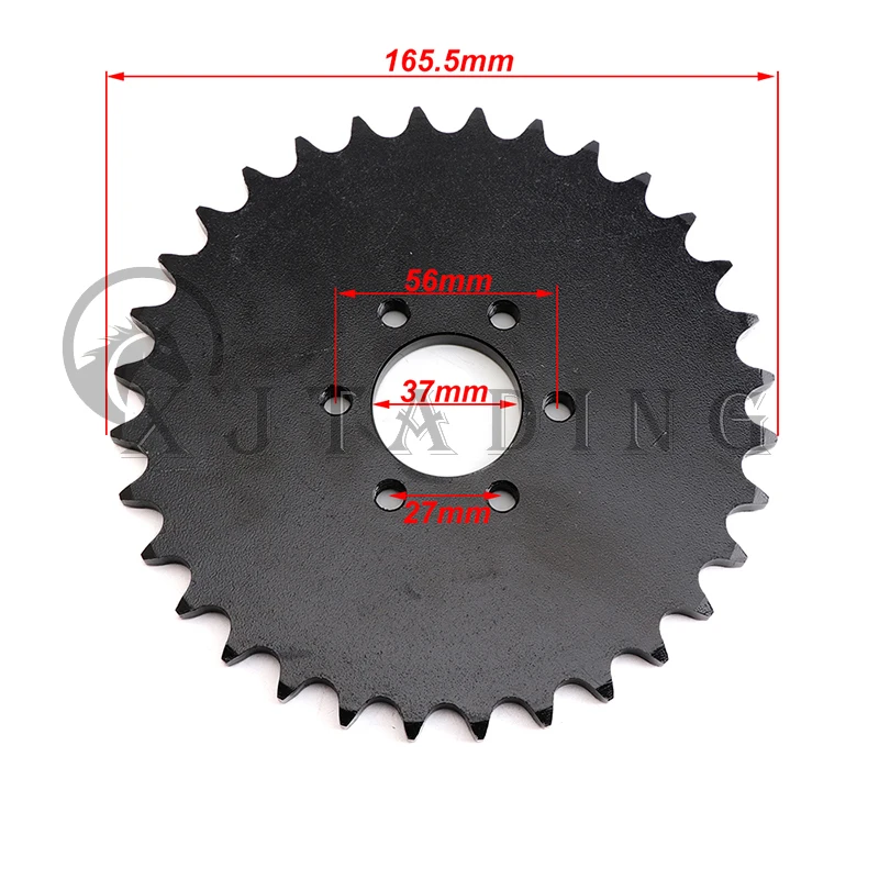 Piñón Trasero 32D Motocicleta 37mm - imagen 3