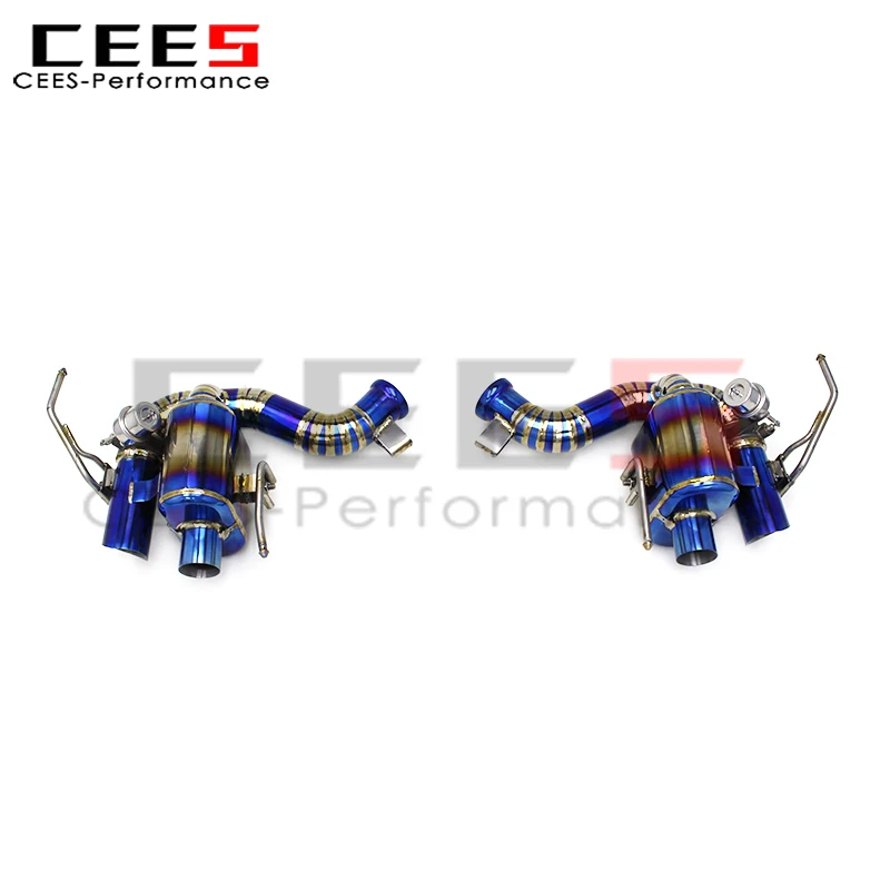 Componentes del sistema catback para Ferrari V12