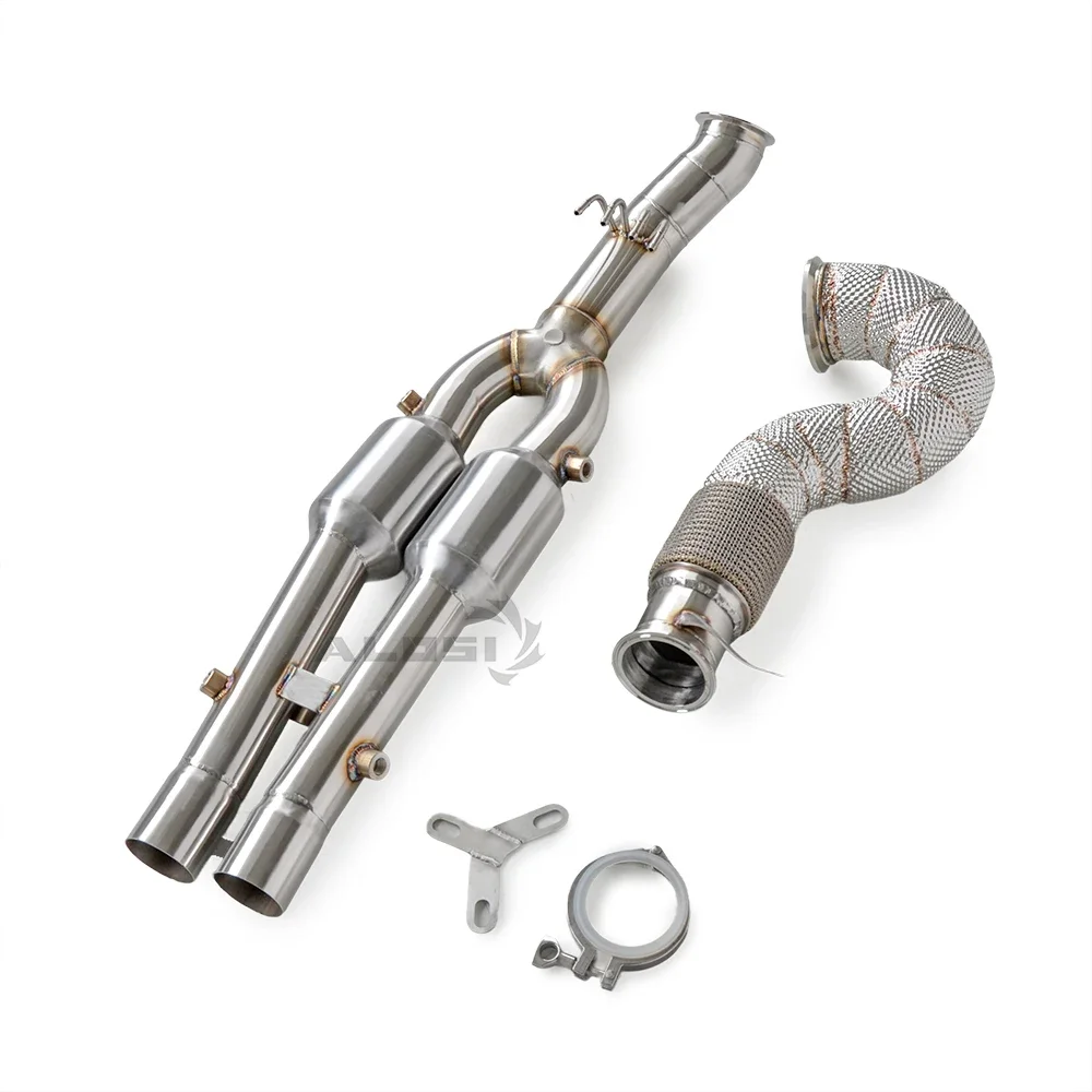 Tubo frontal de escape alto flujo para Audi RS3/TTRS 2.5 T - imagen 4
