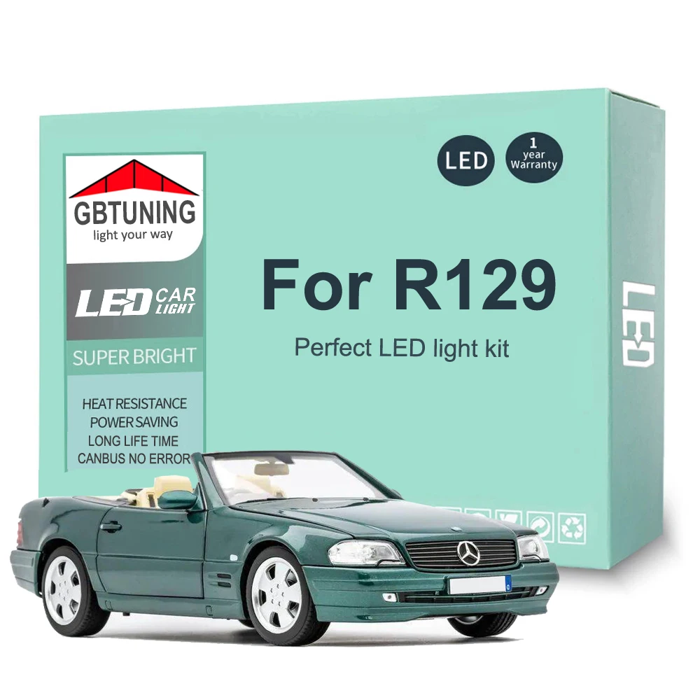Kit bombillas LED interior Canbus para Mercedes SL R129 1990-2001
