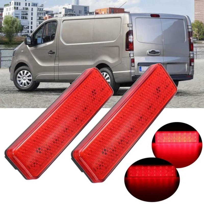 Kit luces de freno LED traseras rojas – Opel Vivaro Vauxhall Movano - imagen 2