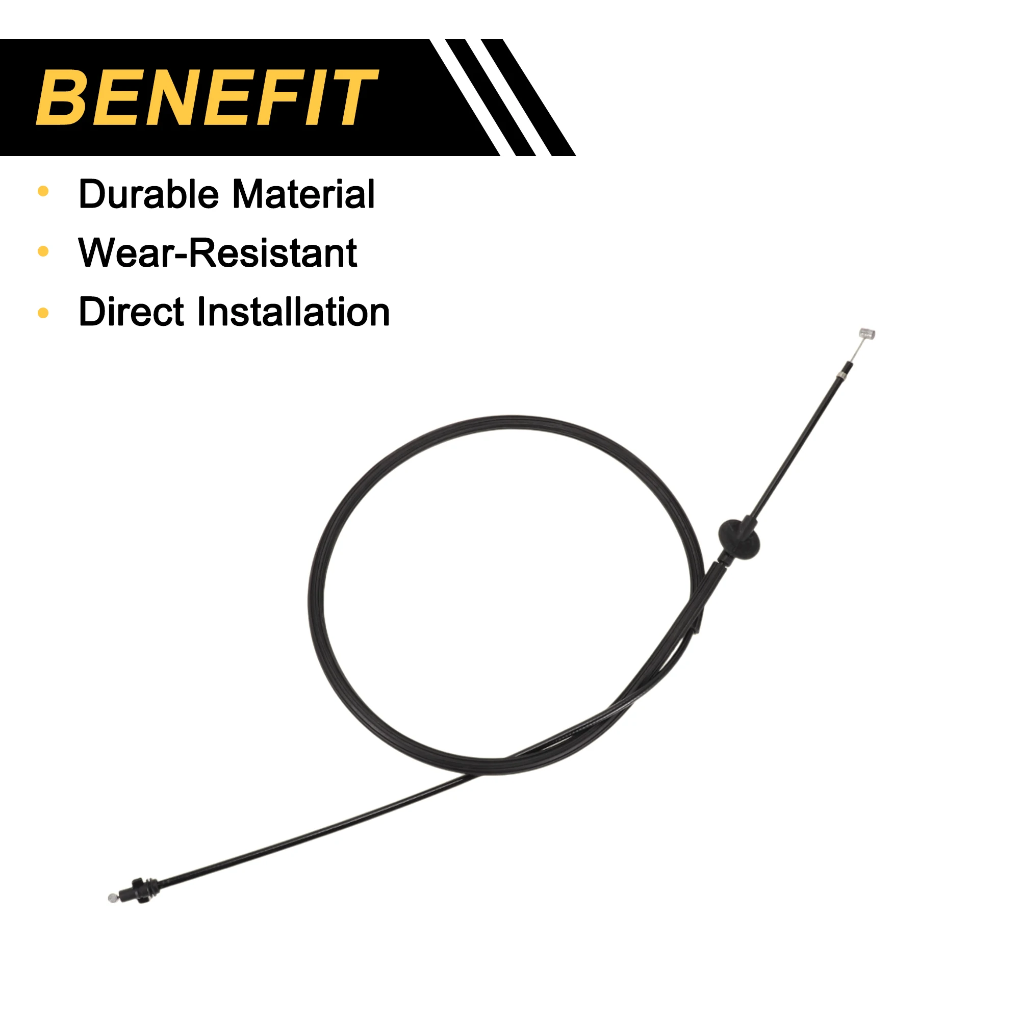 Cable apertura capó UXCELL 8R1823535 para Audi A4 S4 A5 S5 Q5 SQ5 - imagen 3