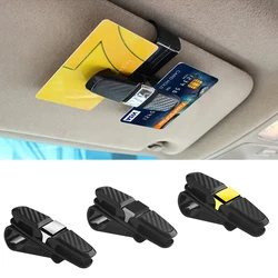 Soporte para gafas de sol de coche con clip para tarjeta