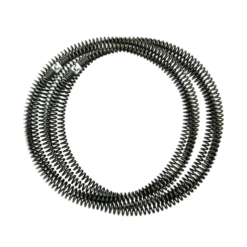 Juego de resortes de extensión para draga de tubo de drenaje doméstico de 9/15M de longitud, resorte de compresión para draga de alcantarillado con conector para tubería de 10-100MM - imagen 5