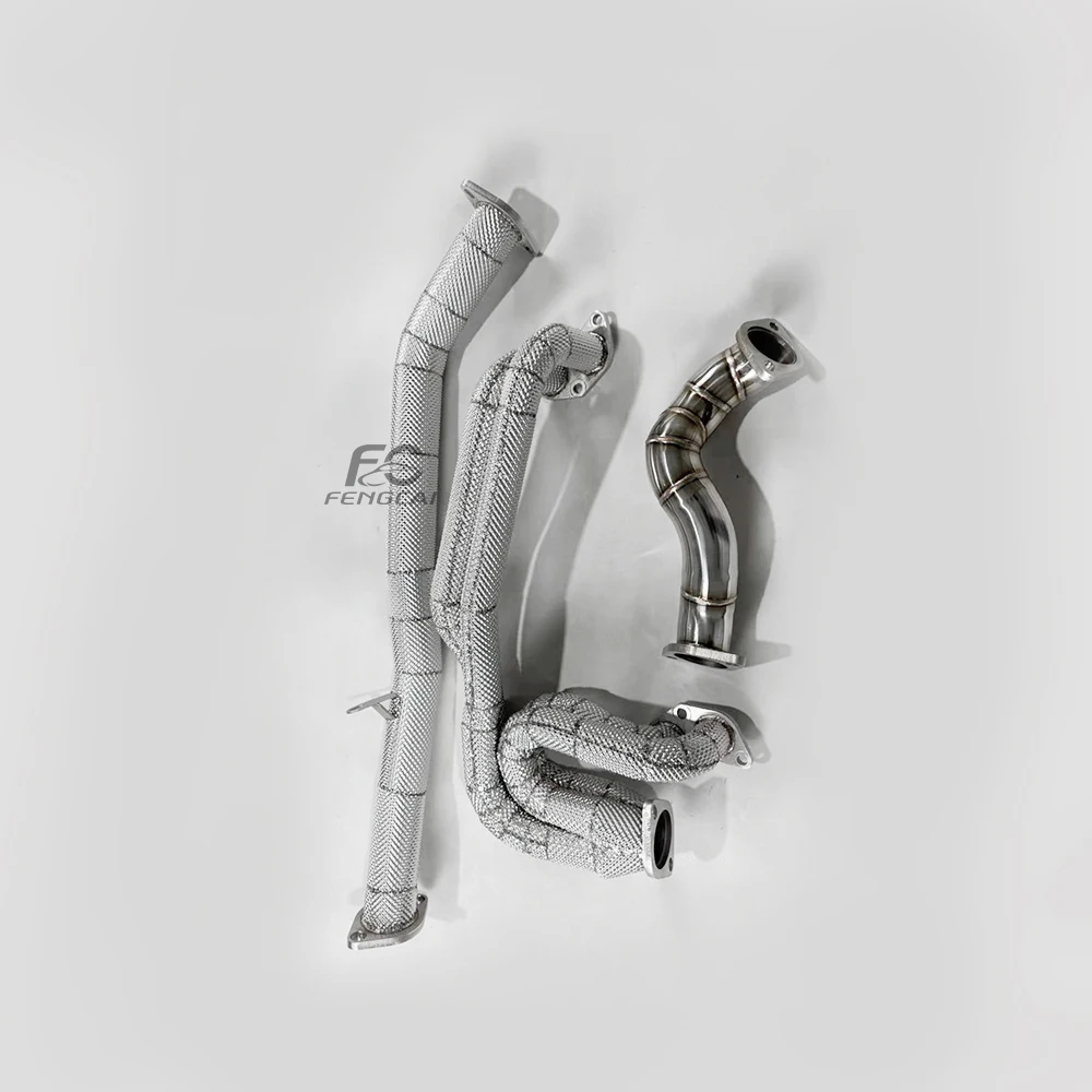 Tubo en S de escape alto flujo en acero inoxidable – Subaru BRZ 2.4L - imagen 3
