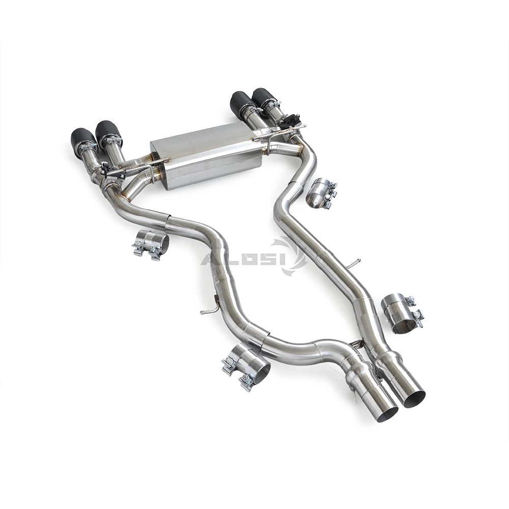 Escape trasero con válvula para BMW M2 Competition F87 S55 - imagen 5