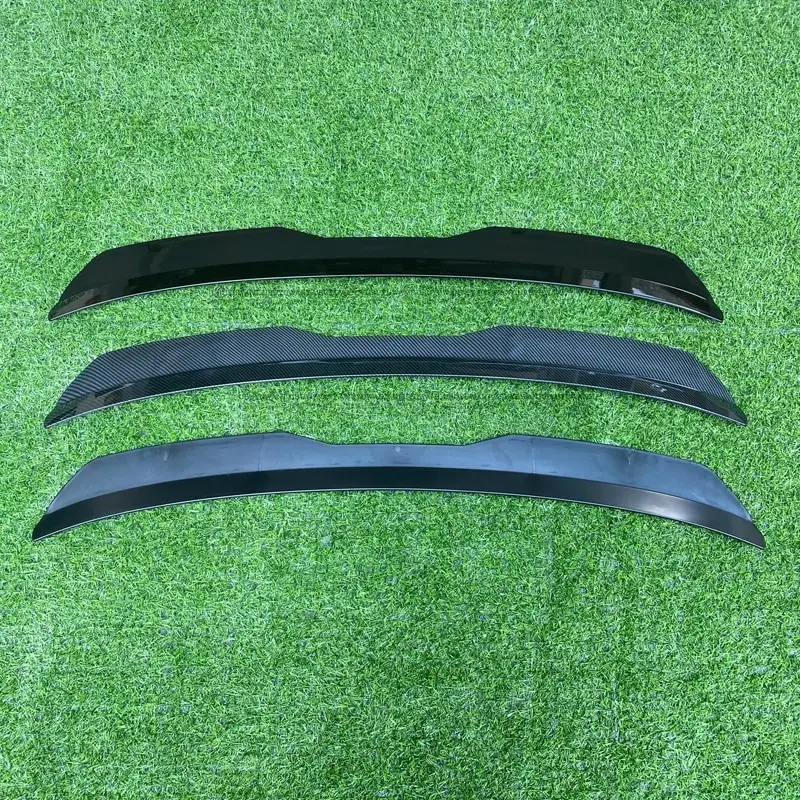 UBUYUWANT para Renault Clio Mk2 Racing alerón trasero ABS plástico con apariencia de carbono/techo negro brillante para renault clio 2 alerón labio - imagen 3