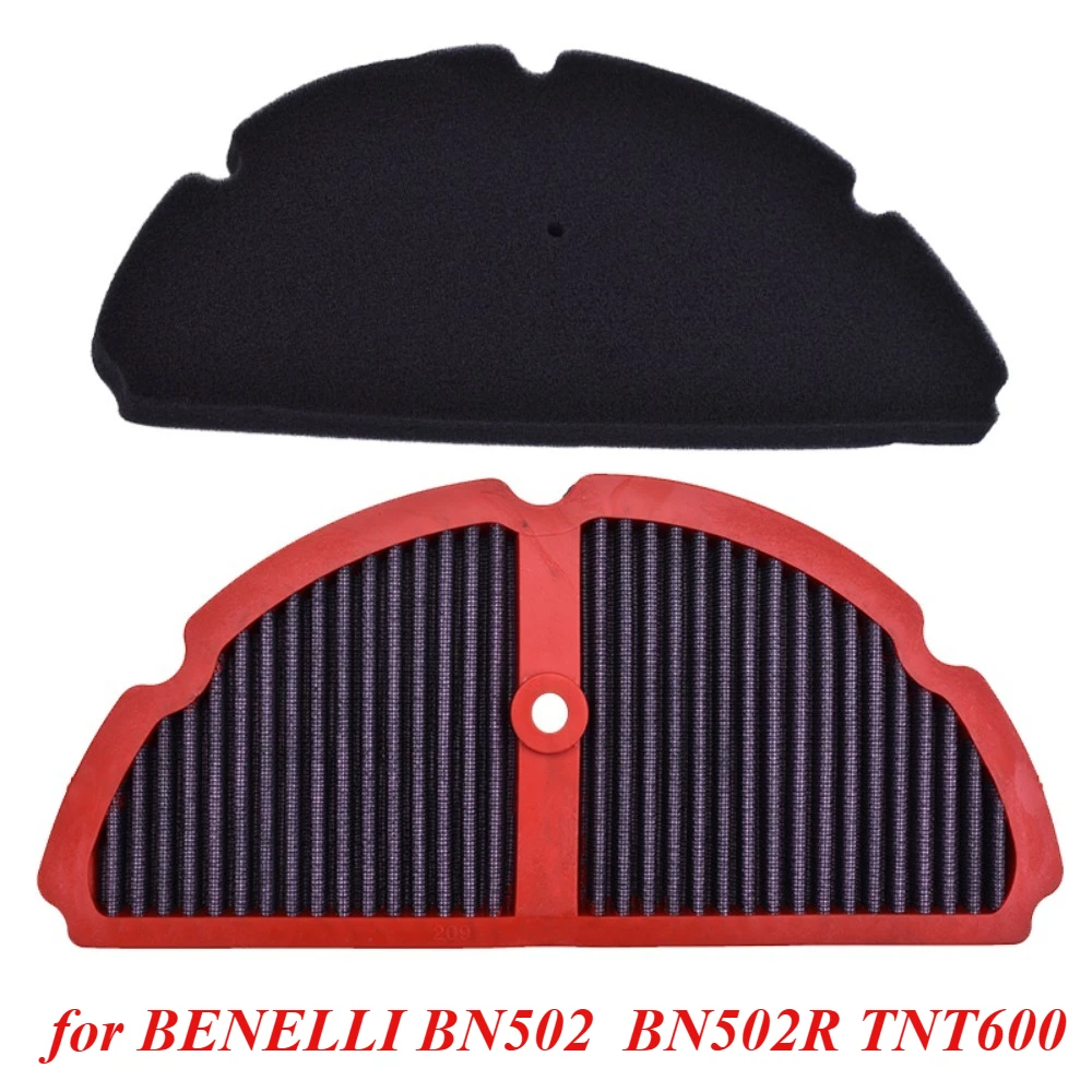 Filtro de aire de repuesto para Benelli BN502, BN502R y TNT600