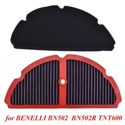 Filtro de aire de repuesto para Benelli BN502, BN502R y TNT600