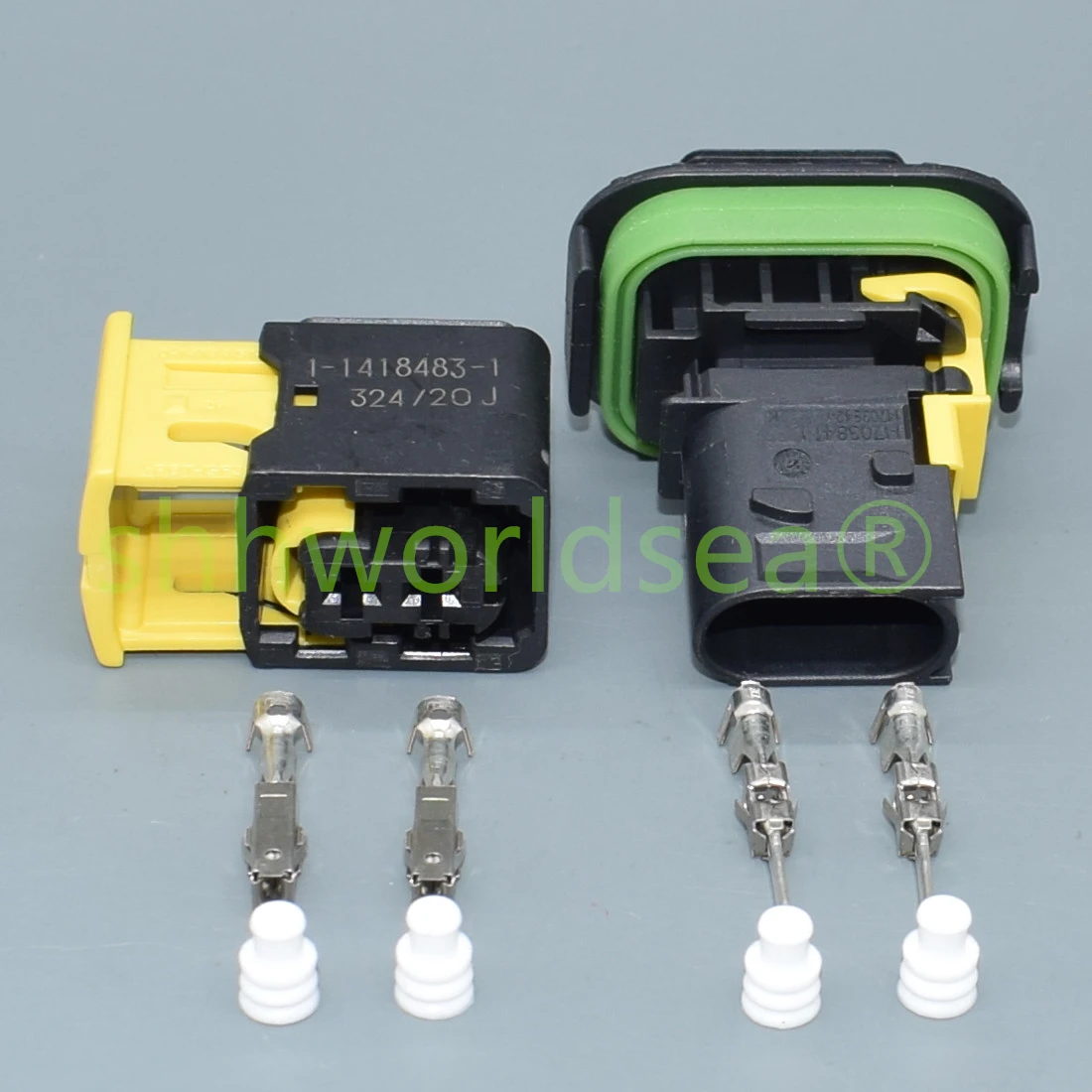 Toma cableado - Detalle de 2 pines