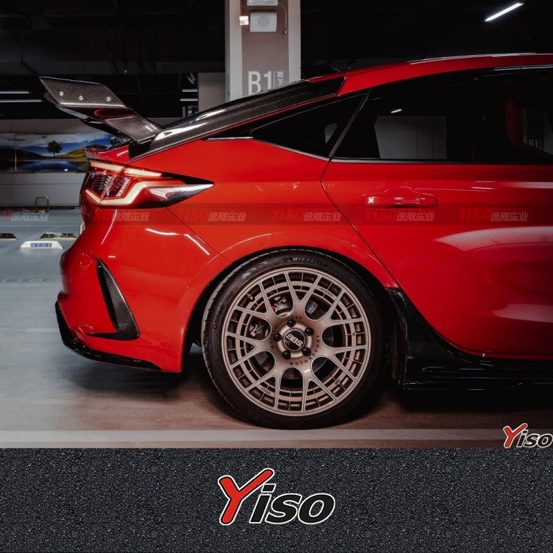 Difusor trasero de fibra de carbono Varis para Honda Civic Type R FL5 - imagen 5