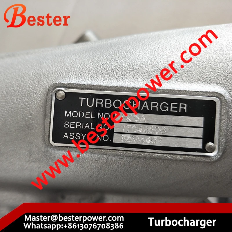 Turbocompresor HC5A para Cummins KTA38