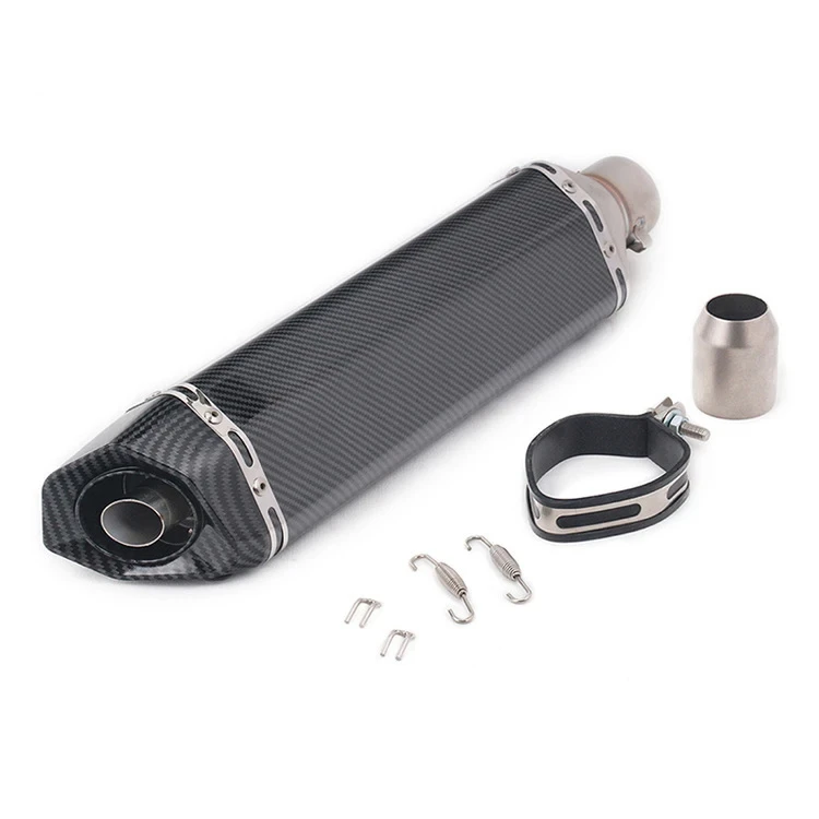Silenciador slip-on de escape de 51 mm para moto con dB-killer - imagen 5
