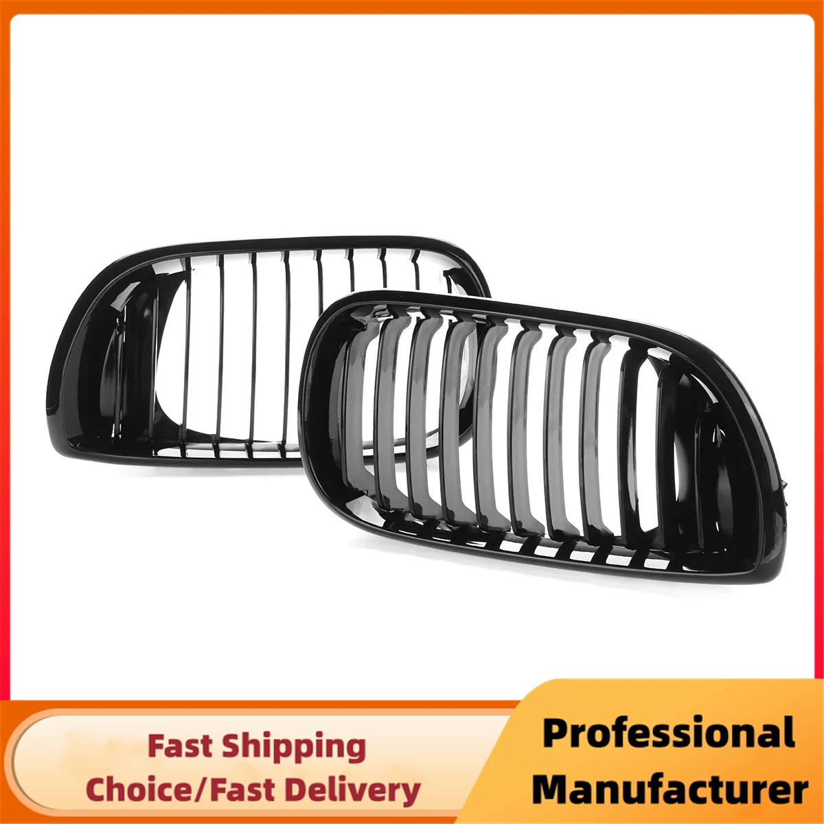 Rejilla parachoques deportiva BMW Serie 3 E46 320i 330i 2002-2005 - imagen 3