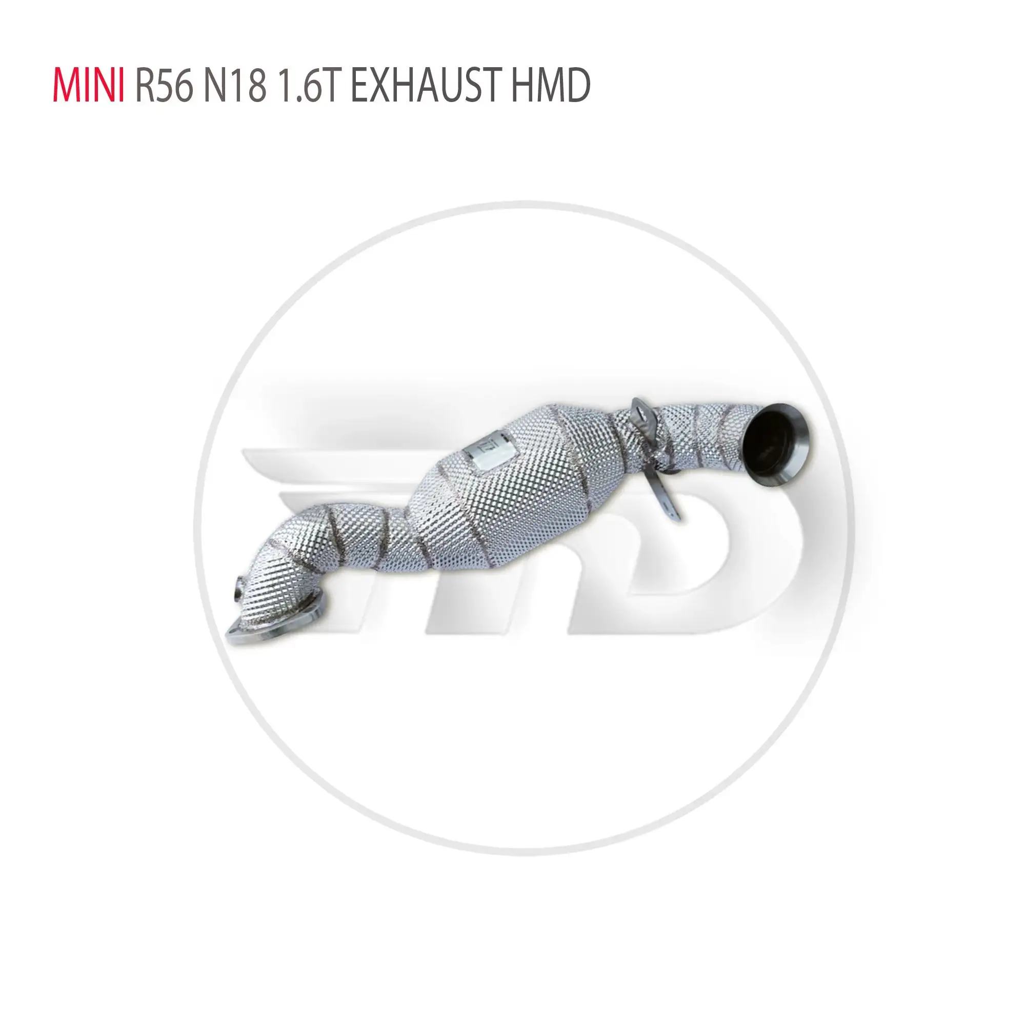 Bajante escape alto flujo HMD MINI Cooper S R56 R57 R60 1.6T N18 - imagen 3