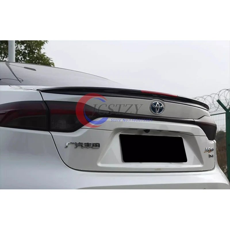 Para Toyota Corolla Spoiler 2019 2020 2021 2022 ABS material plástico sin pintar ala trasera maletero cubierta de maletero estilo de coche - imagen 2