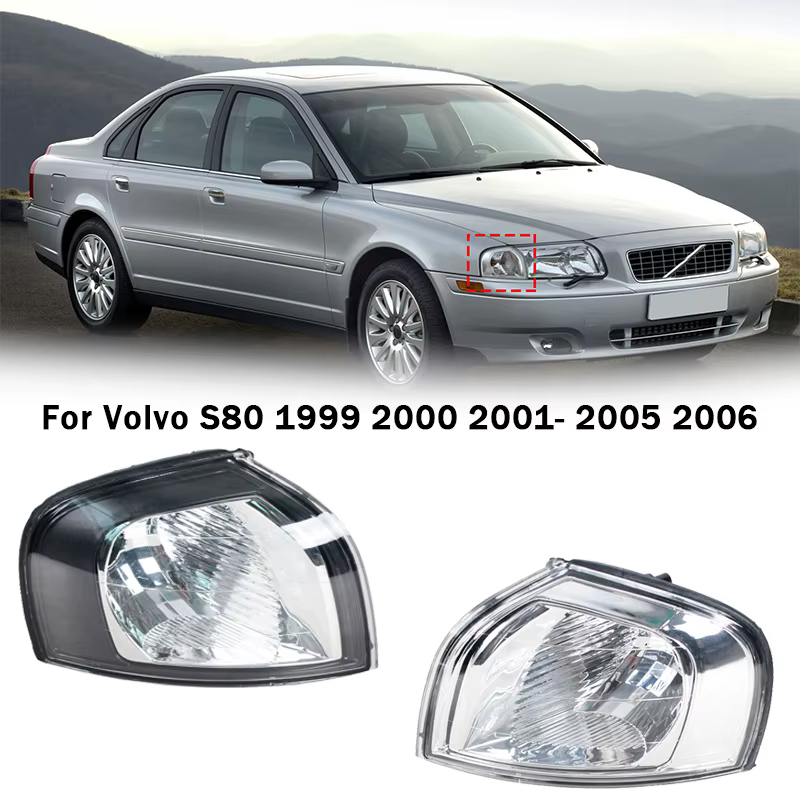 Intermitente lateral delantero Volvo S80 1999-2006 sin bombilla