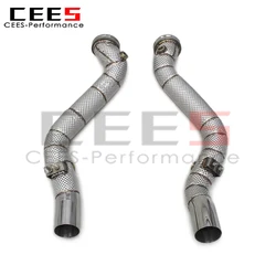 Tubo de escape cees Maserati Quattroporte 3.0 T – Acero inoxidable 2013-2016