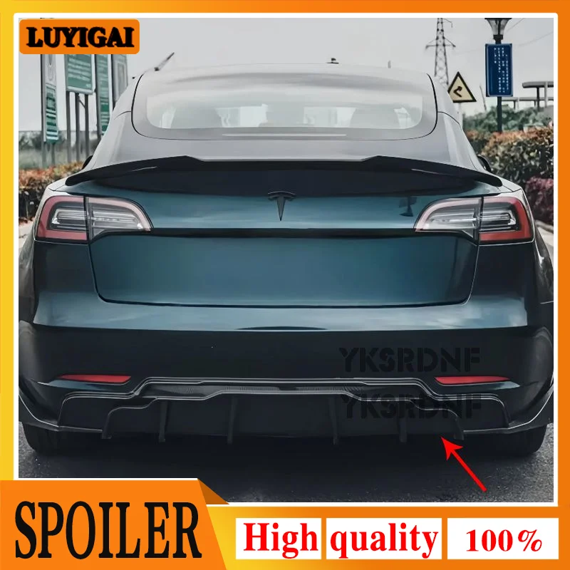 Difusor trasero Tesla Model 3 2017-2023 kit aerodinámico tuning