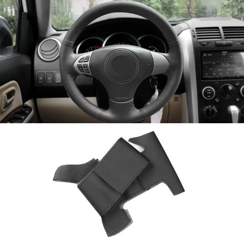 Embellecedor volante cuero perforado negro – Suzuki Grand Vitara II 2007-2013 - imagen 2
