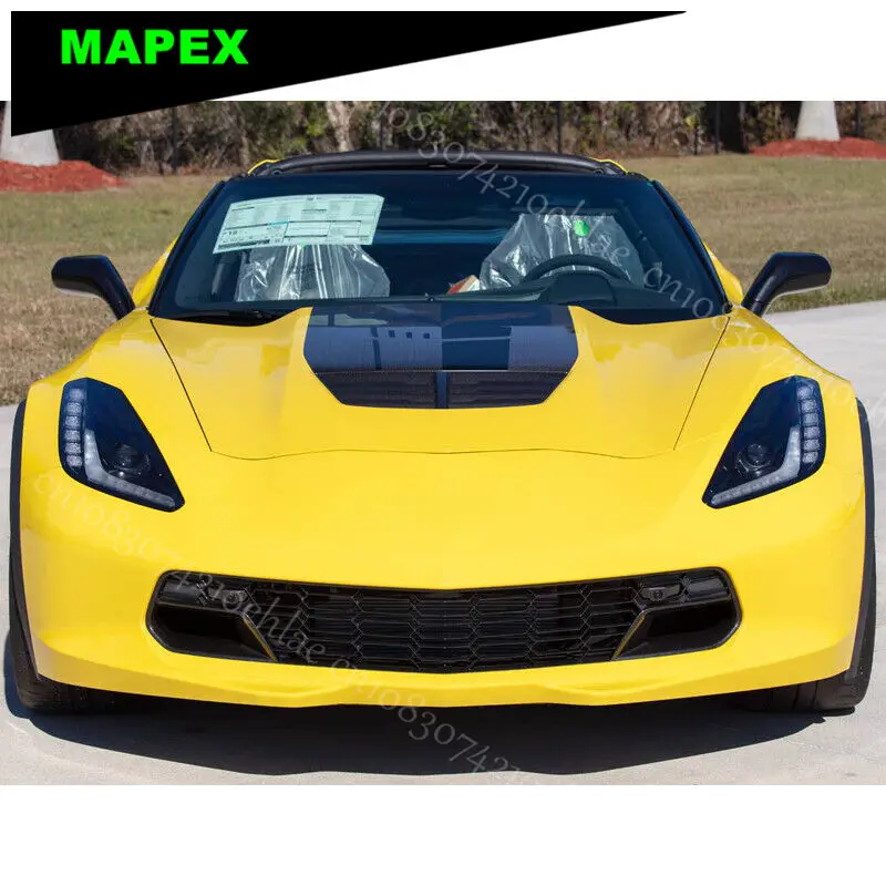 Parrilla paragolpes negro brillante con cámara – Corvette C7 Z06/Z51 - imagen 2