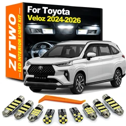 ZITWO Kit de luces LED interiores para Toyota Veloz 2023-2026