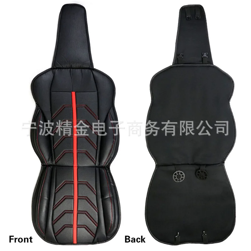 Funda premium negra para asiento delantero de coche, todo el año - imagen 3