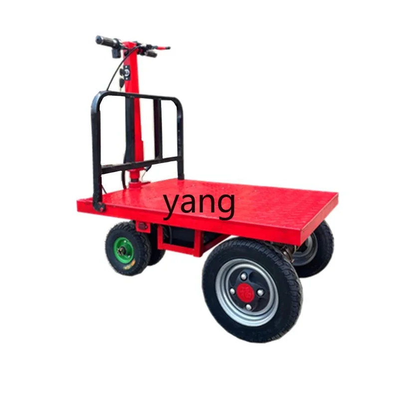 Jq carrito plataforma eléctrica plegable – taller automoción - imagen 3