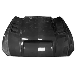 Rejillas ventilacion capo fibra carbono Ford Mustang 2015-2017