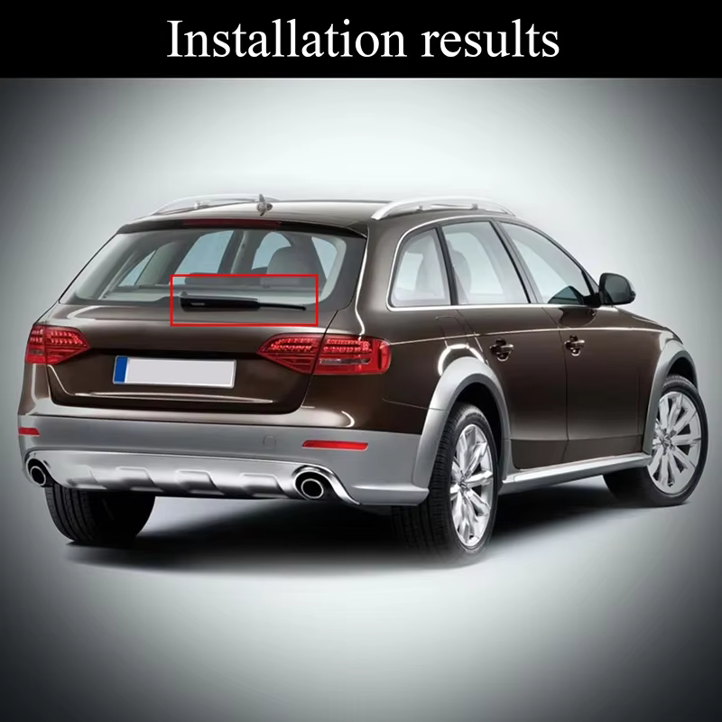 Brazo limpiaparabrisas trasero con escobilla Audi A4 B8 2008-2013 - imagen 4
