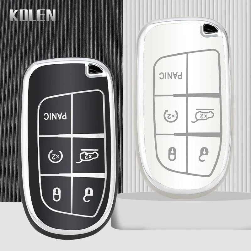 Funda TPU para llave Jeep Renegade, Grand Cherokee y Dodge - imagen 3