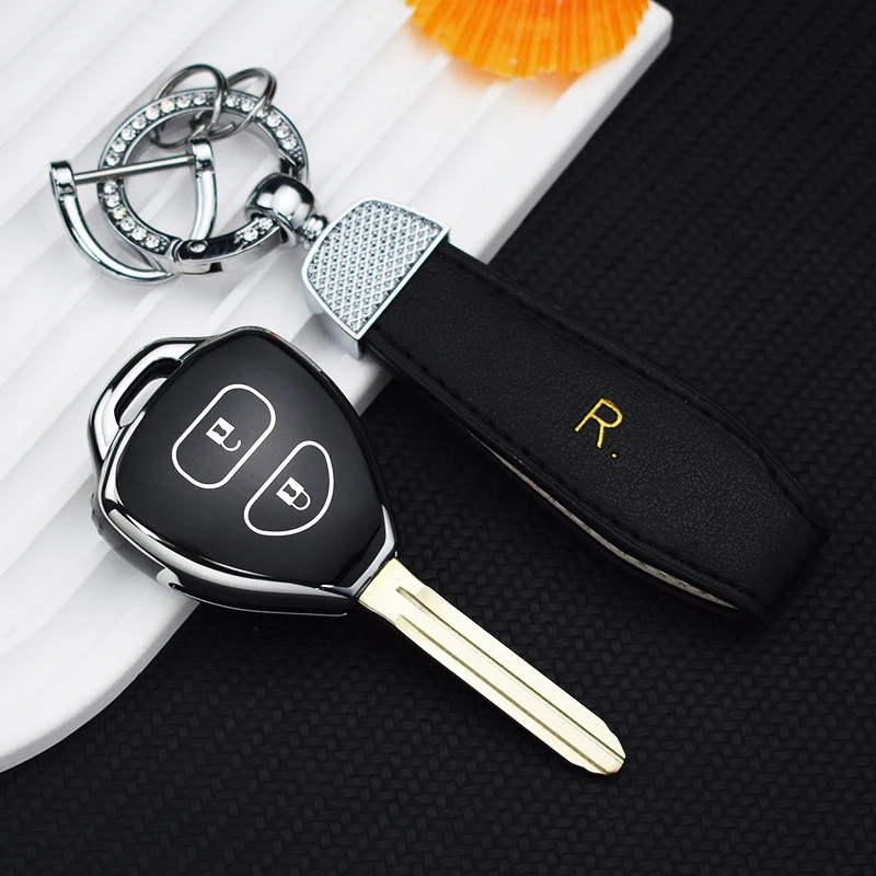 Detalle de la funda para mando Toyota