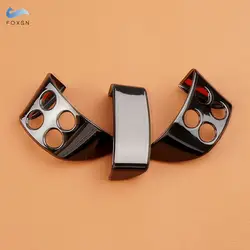 Embellecedores panel volante brillo negro – VW Golf MK5 Passat B6 Jetta Tiguan