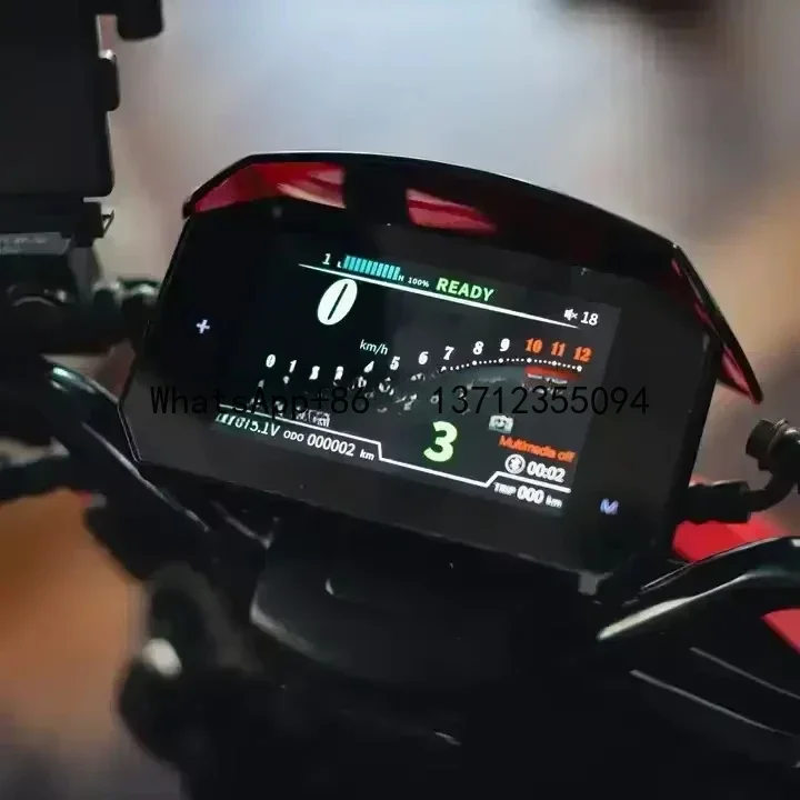 Kit modificación bicicleta eléctrica con velocímetro LCD y pantalla navegación - imagen 5
