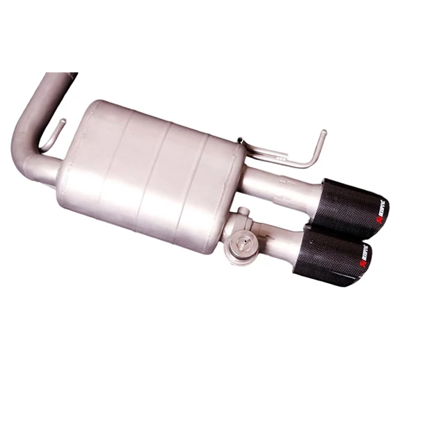 Para 2014-2017 Volkswagen Golf Variant BV 1.4T sistema de escape catback, con silenciador de válvula neumática, 4 puntas de escape - imagen 2