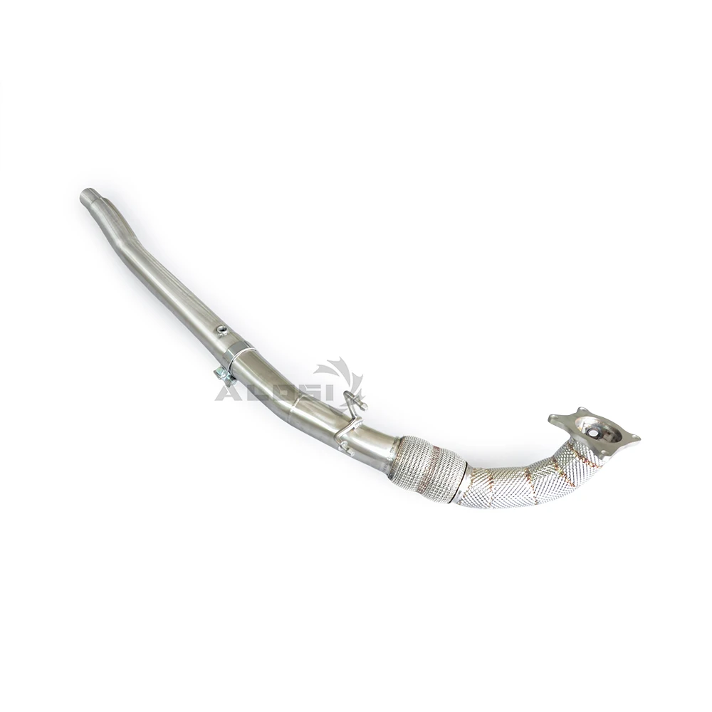 Escape recto de acero inoxidable Audi TT 2.0T 2006-2014