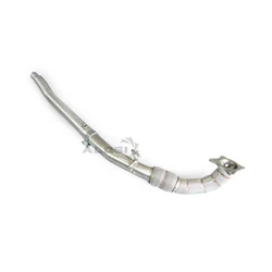 Escape recto de acero inoxidable Audi TT 2.0T 2006-2014