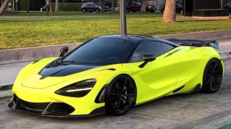 Kit de carrocería de fibra de carbono V con faldones – McLaren 720S - imagen 5