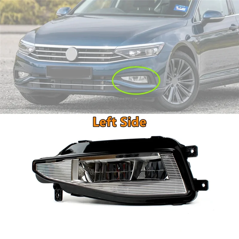 Conjunto de luz antiniebla compatible con vehículos Volkswagen