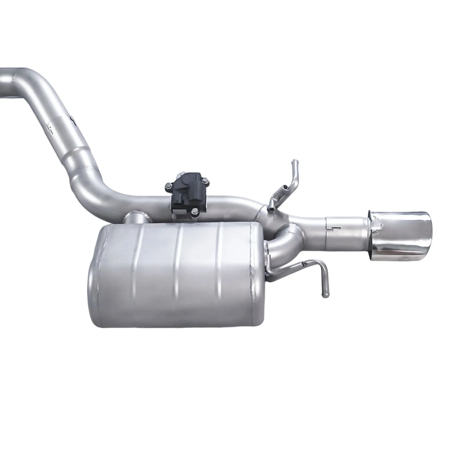 Sistema completo de escape para Mercedes E350 3.5L con puntas y válvula