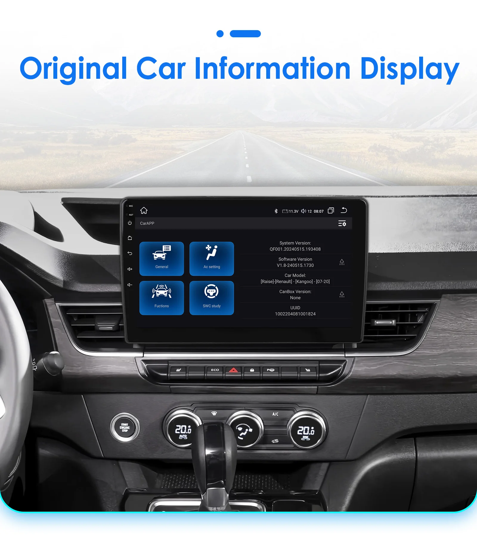 Autorradio Android Renault Kangoo 2019-2025 con CarPlay y GPS - imagen 3