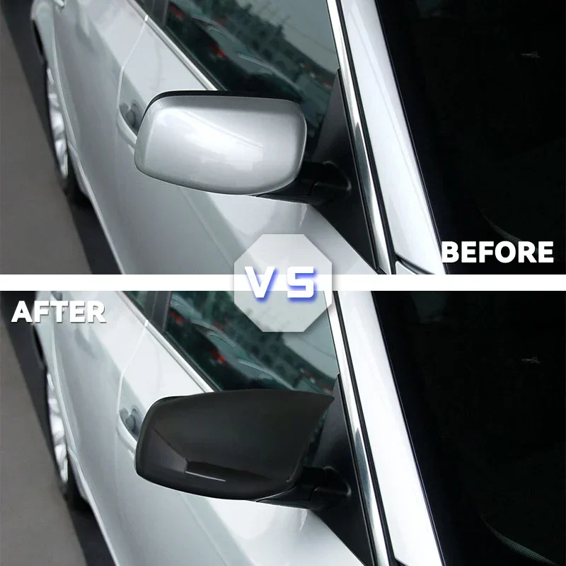Carcasa fibra carbono retrovisor BMW E60 E61 2004-2008 - imagen 2
