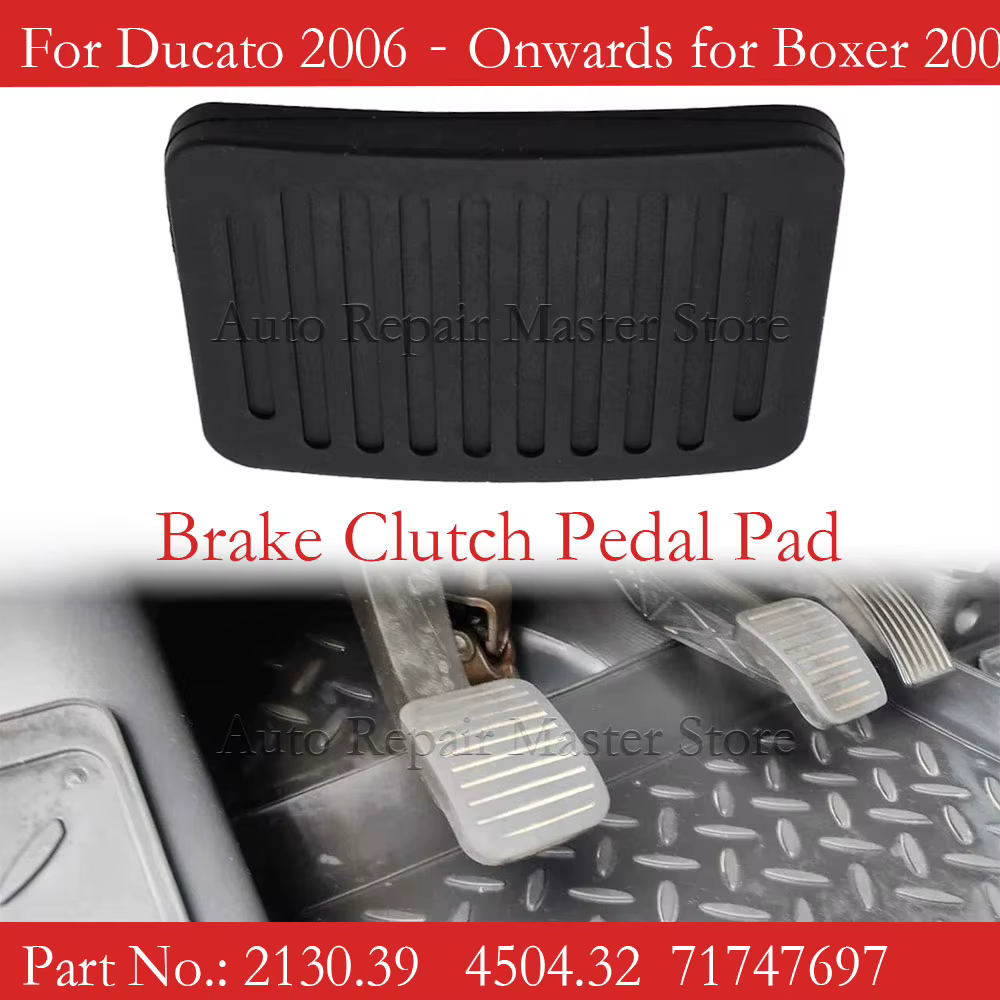 71747697 Goma de pedal de freno o embrague para Fiat Ducato (2006+)
