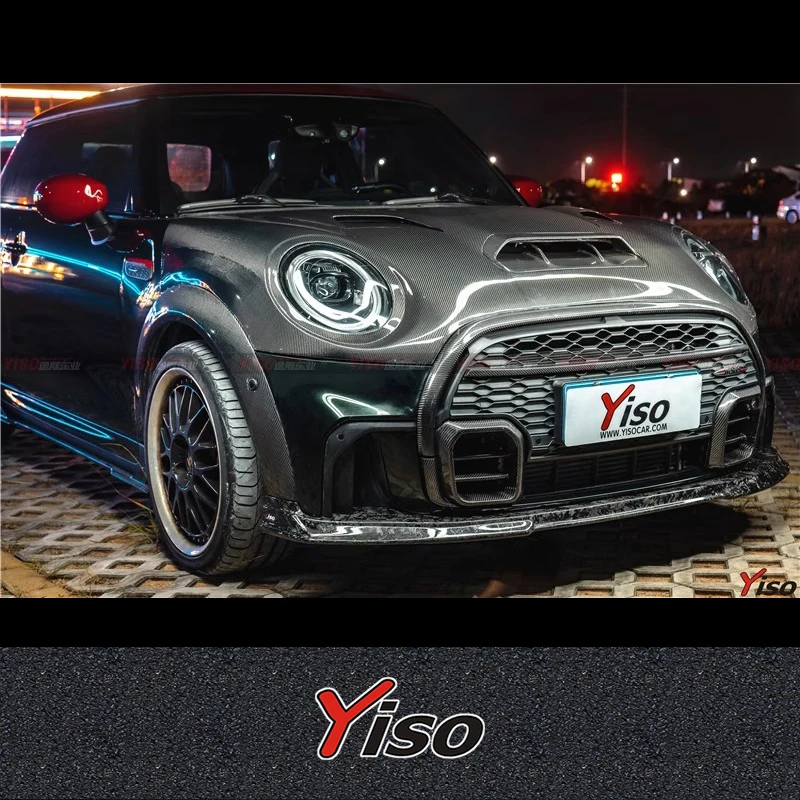 Kit aerodinámico MINI F56 JCW 2022 - fibra de carbono labio frontal
