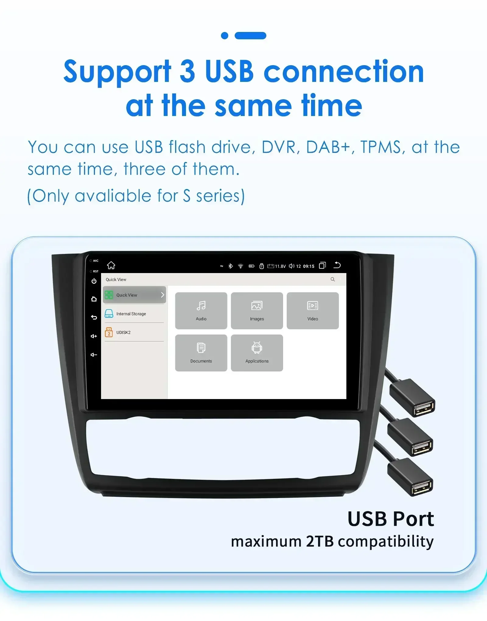 Radio Android Hizpo para BMW Serie 1 E81-E88 con GPS y CarPlay - imagen 4